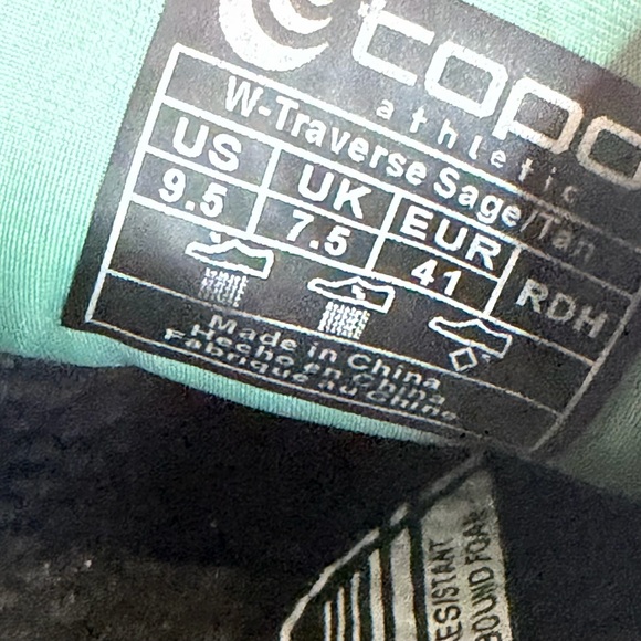 Topo Athletic Womens Traverse Green Running Shoes Sneakers Size 9.5 Sage/Tan - Picture 12 of 14